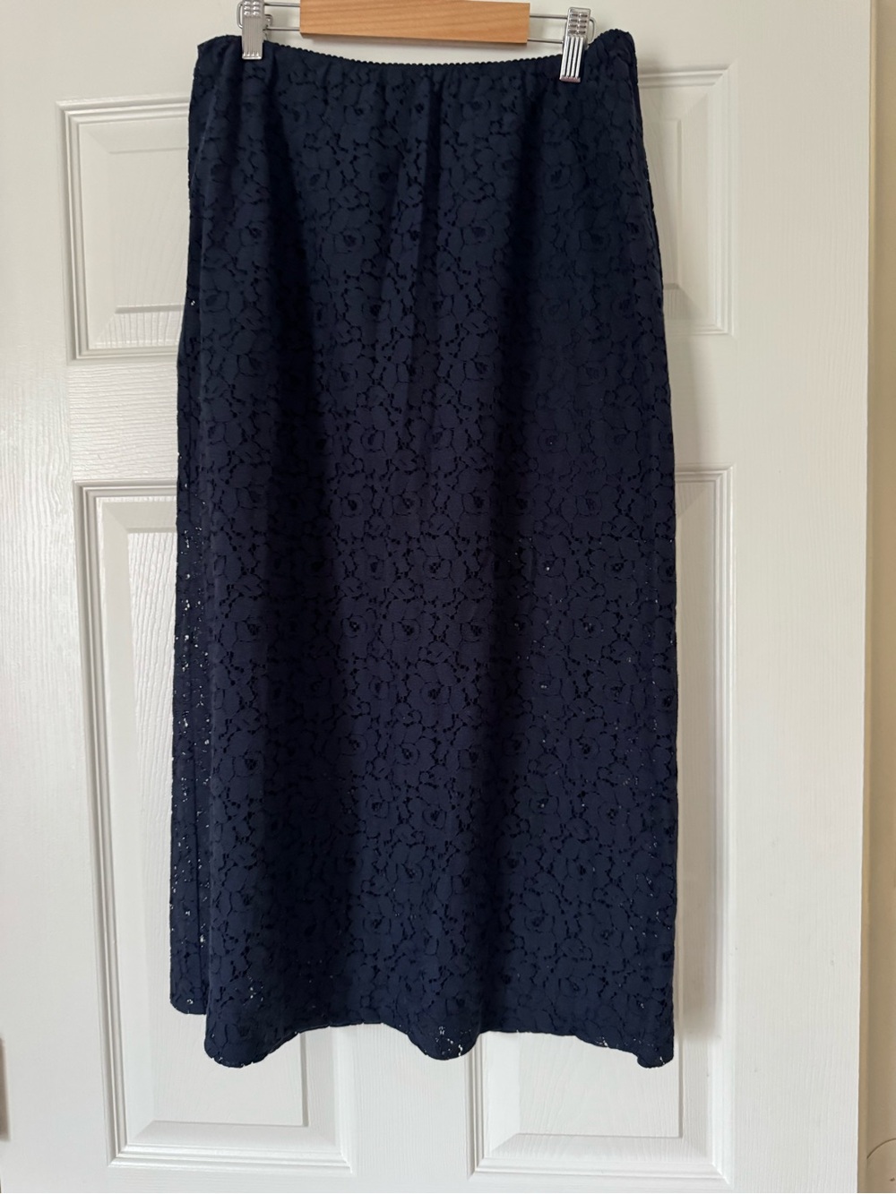 Old Navy Lace Midi Skirt - -Navy blue- Sz M
